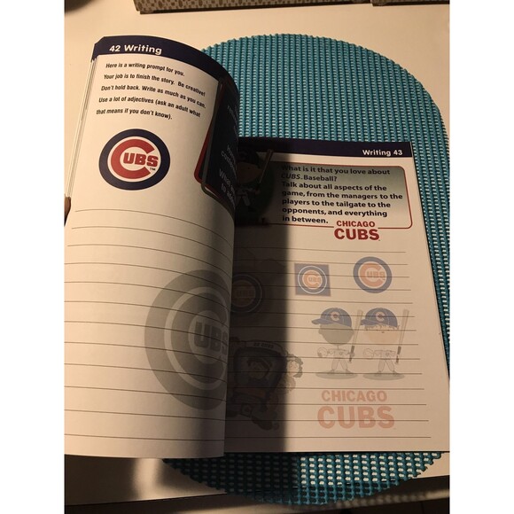 MLB Chicago Cubs Baseball Activity Book by Darla Hall GO CUBS! New - Picture 7 of 11